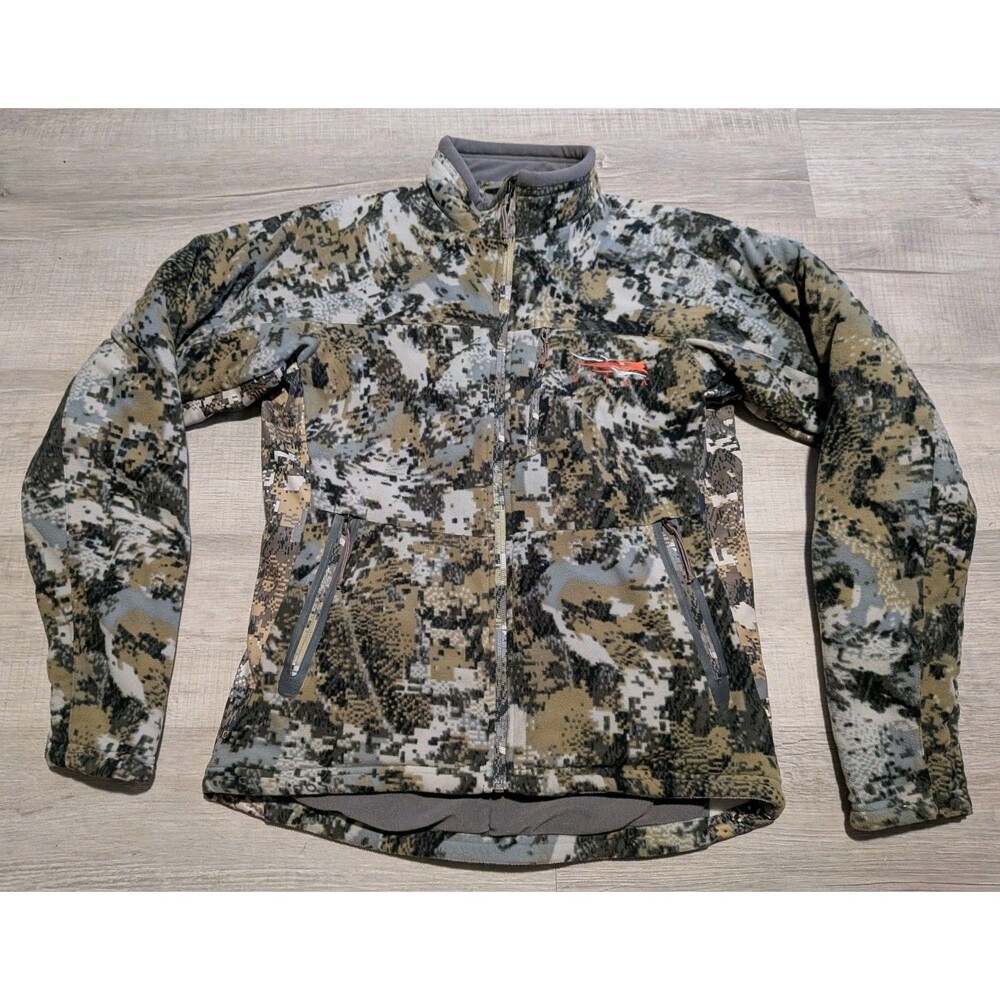 Sitka Gear Men's Celsius Midi Camouflage Full Zip Jacket Size S Elevated II